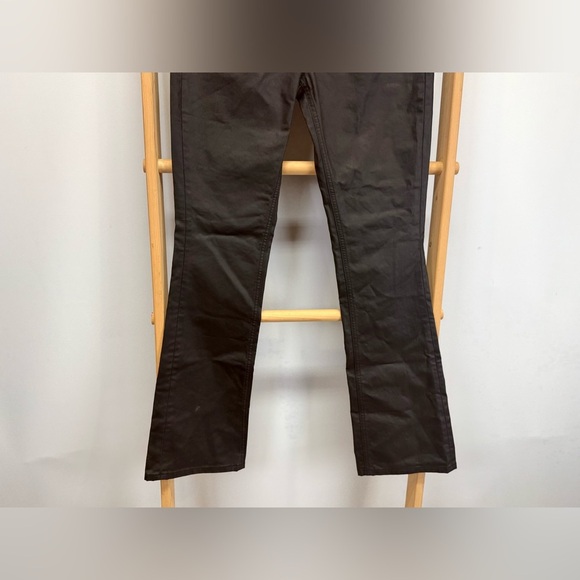 ASOS Black Parisian coated flare jeans size 26/36 - Picture 4 of 13